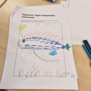 Werkblad diepzeee les